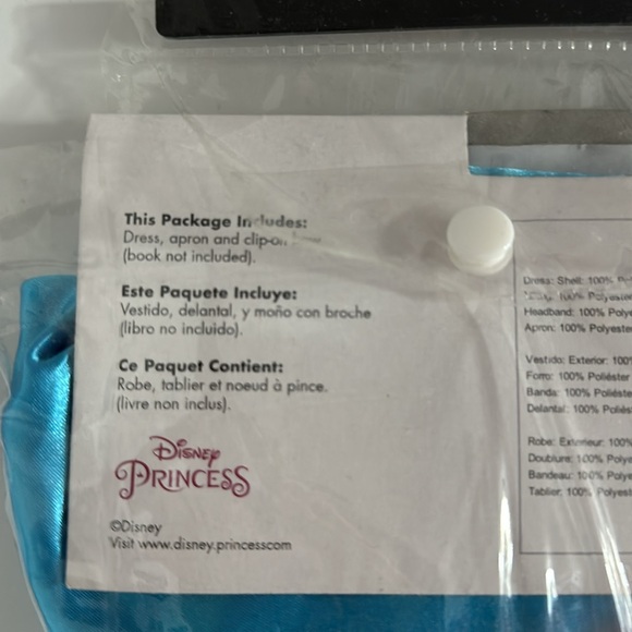 Disney Princess Belle Teen Costume - Size XL (14-16) - Picture 7 of 7